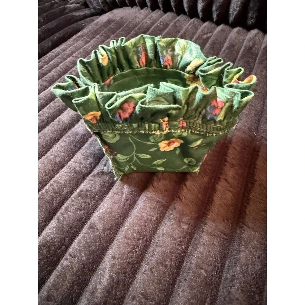 1998 MINI LONGABERGER WALL HANGING / FREE STANDING BASKET W/ PROTECTOR/ Liner